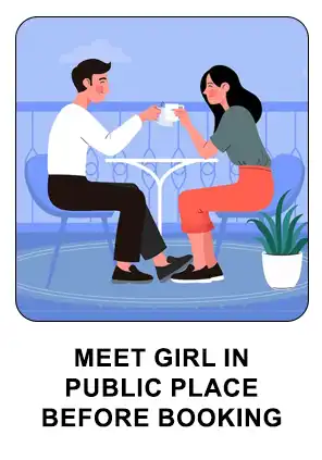 Meet girl in public place before booking
